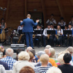 Busko-Zdrój. Festiwal im. Krystyny Jamroz - koncert Big-Bandu Zespołu Państwowych Szkół Muzycznych w Kielcach / Leszek Ślusarski / Radio Kielce