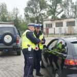 25.07.2017 Kielce. Akcja policji "Strzeżonego  św. Krzysztof strzeże" / Michał Kita / Radio Kielce