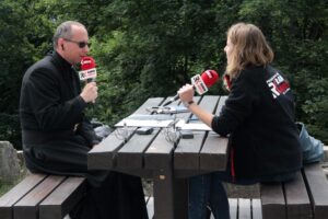 15.07.2017 Radio Kielce na Świętym Krzyżu / Krzysztof Bujnowicz / Radio Kielce