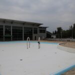 Ostrowiec Świętokrzyski. Budowa nowych basenów odkrytych w kompleksie Rawszczyna / Robert Felczak / Radio Kielce