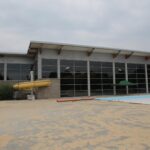 Ostrowiec Świętokrzyski. Budowa nowych basenów odkrytych w kompleksie Rawszczyna / Robert Felczak / Radio Kielce