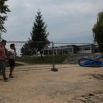 Ostrowiec Świętokrzyski. Budowa nowych basenów odkrytych w kompleksie Rawszczyna / Robert Felczak / Radio Kielce