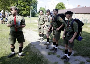 Bodzentyn. Festiwal Zlotowy 59. Harcerskiego Rajdu Świętokrzyskiego / Jarosław Kubalski / Radio Kielce