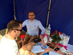 27.07.2017 Kazimierza Wielka. Stacja Wakacje. / Marek Wtorek / Radio Kielce