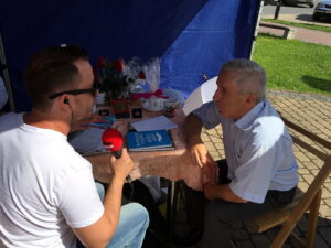 27.07.2017 Kazimierza Wielka. Stacja Wakacje. / Marek Wtorek / Radio Kielce