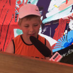 Stąporków. "Stacja: Wakacje" - mieszkańcy grali w kapsle oraz czytali fragmenty "Wesela" / Marek Wtorek / Radio Kielce