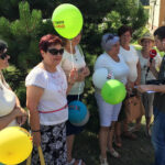 Stąporków. "Stacja: Wakacje" - mieszkańcy grali w kapsle oraz czytali fragmenty "Wesela" / Marek Wtorek / Radio Kielce