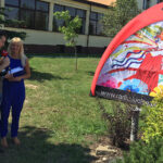 Stąporków. "Stacja: Wakacje" - mieszkańcy grali w kapsle oraz czytali fragmenty "Wesela" / Marek Wtorek / Radio Kielce