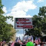 06.07.2017 Warszawa. Plac Krasińskich przed przemówieniem Donalda Trumpa / Włodzimierz Batóg / Radio Kielce