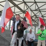 06.07.2017 Warszawa. Plac Krasińskich przed przemówieniem Donalda Trumpa / Włodzimierz Batóg / Radio Kielce