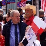 06.07.2017 Warszawa. Plac Krasińskich przed przemówieniem Donalda Trumpa / Bartłomiej Zapała / Radio Kielce