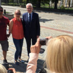 Kielce. Konferencja prasowa Jarosława Gowina (29.07.2017) / Bartłomiej Zapała - Radio Kielce / Konferencja prasowa Jarosława Gowina