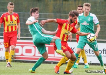 SPARING: WERDER II BREMA - KORONA KIELCE 2:4 (3.07.2017) / Mateusz Kępiński / Korona Kielce