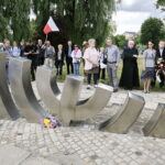 04.07.2017 Kielce. 71. rocznica pogromu kieleckiego. Uroczystości pod Pomnikiem Menory. / Jarosław Kubalski / Radio Kielce