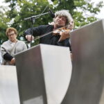 04.07.2017 Kielce. 71. rocznica pogromu kieleckiego. Uroczystości pod Pomnikiem Menory. / Jarosław Kubalski / Radio Kielce