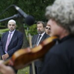 04.07.2017 Kielce. 71. rocznica pogromu kieleckiego. Uroczystości pod Pomnikiem Menory. / Jarosław Kubalski / Radio Kielce