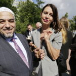 04.07.2017 Kielce. 71. rocznica pogromu kieleckiego. Uroczystości pod Pomnikiem Menory. / Jarosław Kubalski / Radio Kielce