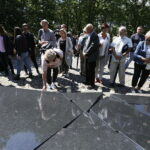 04.07.2017 Kielce. 71. rocznica pogromu kieleckiego. Uroczystości na cmentarzu  żydowskim na Pakoszu. / Jarosław Kubalski / Radio Kielce