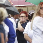 04.07.2017 Kielce. Protest pielęgniarek przed ŚCO. / Jarosław Kubalski / Radio Kielce