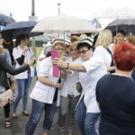 04.07.2017 Kielce. Protest pielęgniarek przed ŚCO. / Jarosław Kubalski / Radio Kielce