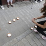 04.07.2017 Kielce. 71. rocznica pogromu kieleckiego. Uroczystości przy kamienicy Planty 7 / 9. / Jarosław Kubalski / Radio Kielce