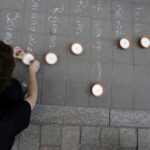 04.07.2017 Kielce. 71. rocznica pogromu kieleckiego. Uroczystości przy kamienicy Planty 7 / 9. / Jarosław Kubalski / Radio Kielce