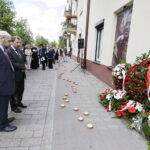 04.07.2017 Kielce. 71. rocznica pogromu kieleckiego. Uroczystości przy kamienicy Planty 7 / 9. / Jarosław Kubalski / Radio Kielce