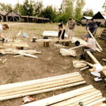 06.07.2017 Tokarnia. Park etnograficzny. Warsztaty dla studentów politechnik. / Jarosław Kubalski / Radio Kielce