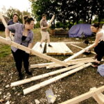 06.07.2017 Tokarnia. Park etnograficzny. Warsztaty dla studentów politechnik. / Jarosław Kubalski / Radio Kielce