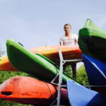 08.07.2017 Kuby Młyny. Spływ kajakowy. / Jarosław Kubalski / Radio Kielce