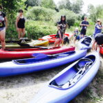 08.07.2017 Kuby Młyny. Spływ kajakowy. / Jarosław Kubalski / Radio Kielce