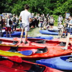 08.07.2017 Kuby Młyny. Spływ kajakowy. / Jarosław Kubalski / Radio Kielce