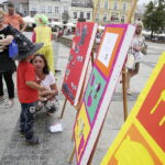 08.07.2017 Kielce. „Letnia Czytelnia” na Rynku. / Jarosław Kubalski / Radio Kielce