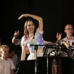 09.07.2017 Starachowice. Koncert podsumowujący XIII Mistrzowskie Warsztaty Agaty Steczkowskiej. / Jarosław Kubalski / Radio Kielce