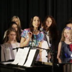 09.07.2017 Starachowice. Koncert podsumowujący XIII Mistrzowskie Warsztaty Agaty Steczkowskiej. / Jarosław Kubalski / Radio Kielce