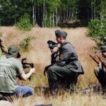 09.07.2017 Sielpia. Plan zdjęciowy filmu "Wilk" w reżyserii Dionizego Krawczyńskiego. / Jarosław Kubalski / Radio Kielce