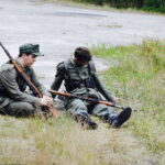 09.07.2017 Sielpia. Plan zdjęciowy filmu "Wilk" w reżyserii Dionizego Krawczyńskiego. / Jarosław Kubalski / Radio Kielce