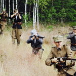 09.07.2017 Sielpia. Plan zdjęciowy filmu "Wilk" w reżyserii Dionizego Krawczyńskiego. / Jarosław Kubalski / Radio Kielce