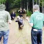 09.07.2017 Sielpia. Plan zdjęciowy filmu "Wilk" w reżyserii Dionizego Krawczyńskiego. / Jarosław Kubalski / Radio Kielce
