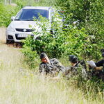 09.07.2017 Sielpia. Plan zdjęciowy filmu "Wilk" w reżyserii Dionizego Krawczyńskiego. / Jarosław Kubalski / Radio Kielce