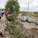 09.07.2017 Nowiny. Wyścigi wraków. Wrak Race. / Jarosław Kubalski / Radio Kielce