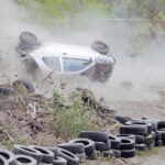 09.07.2017 Nowiny. Wyścigi wraków. Wrak Race. / Jarosław Kubalski / Radio Kielce