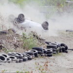 09.07.2017 Nowiny. Wyścigi wraków. Wrak Race. / Jarosław Kubalski / Radio Kielce