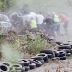 09.07.2017 Nowiny. Wyścigi wraków. Wrak Race. / Jarosław Kubalski / Radio Kielce
