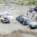 09.07.2017 Nowiny. Wyścigi wraków. Wrak Race. / Jarosław Kubalski / Radio Kielce