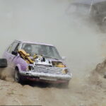 09.07.2017 Nowiny. Wyścigi wraków. Wrak Race. / Jarosław Kubalski / Radio Kielce