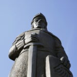 10.07.2017 Garbów Stary. Pomnik Zawiszy Czarnego. / Jarosław Kubalski / Radio Kielce