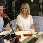 11.07.2017 Kielce. Gościem „Stacji:wakacje” była Ewa Wachowicz. / Jarosław Kubalski / Radio Kielce