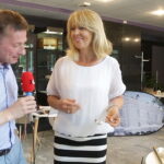 11.07.2017 Kielce. Gościem „Stacji:wakacje” była Ewa Wachowicz. / Jarosław Kubalski / Radio Kielce