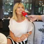 11.07.2017 Kielce. Gościem „Stacji:wakacje” była Ewa Wachowicz. / Jarosław Kubalski / Radio Kielce